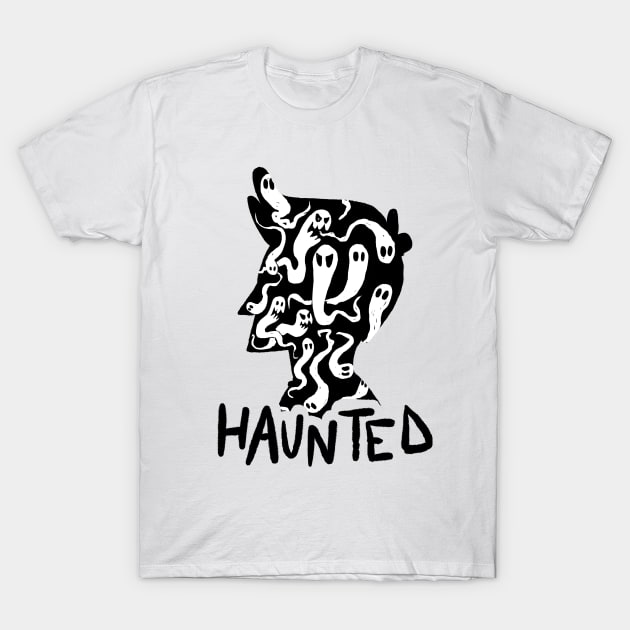 Haunted - light background T-Shirt by forsakenstar